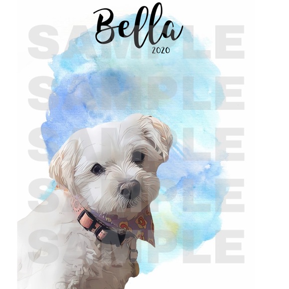 Digital Pet Portraits - Picture 2 of 8